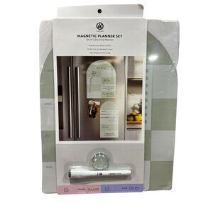 U BRANDS Magnetic Planner Set (Set of 2 dry-erase Erase Planners)